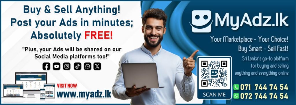 MyAdz.lk Buy, Sell and Discover Cars, Phones, Property and Jobs in Sri Lanka