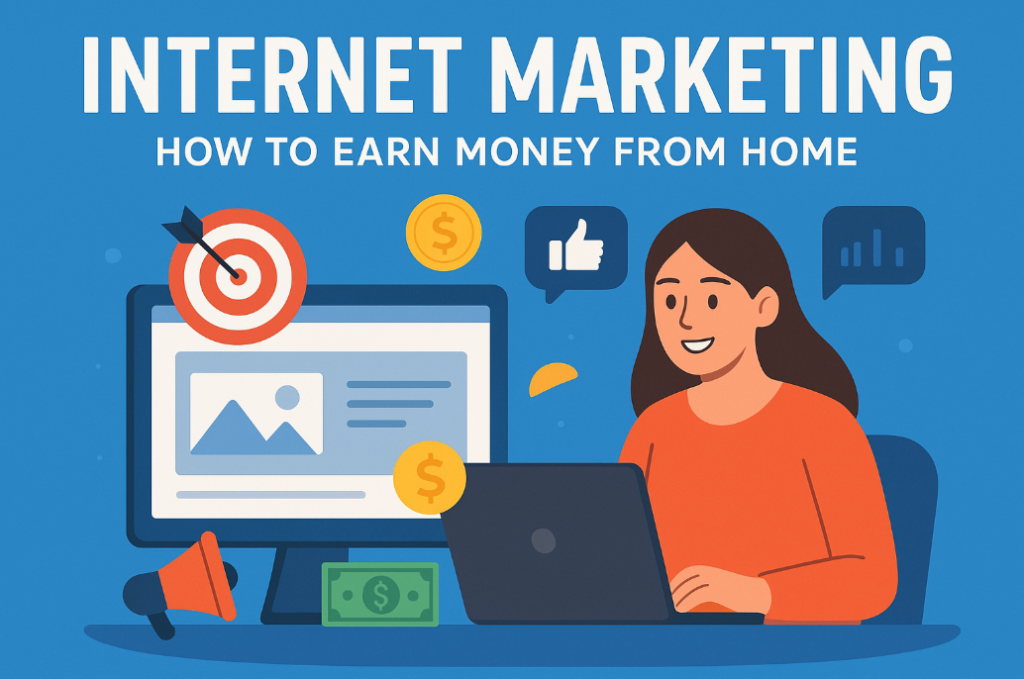 Internet Marketing How to Earn Money from Home Like a Pro in 2025